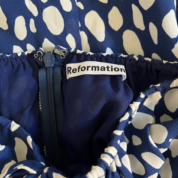 Reformation Rue Mini Dress Size 6 - Picture 12 of 13